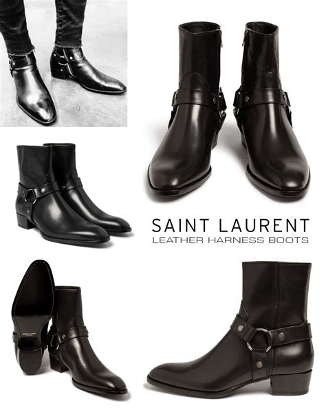 ysl boots men|Altro.